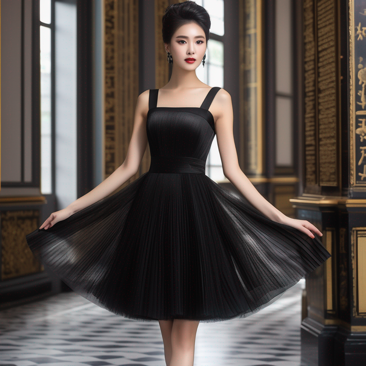 Vintage Black Cocktail Dress